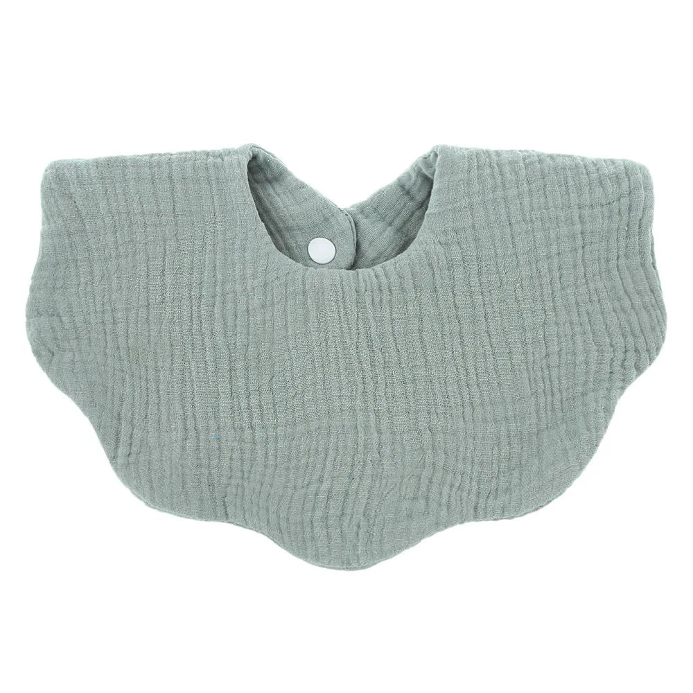 1PC Soft Cotton Baby Bib