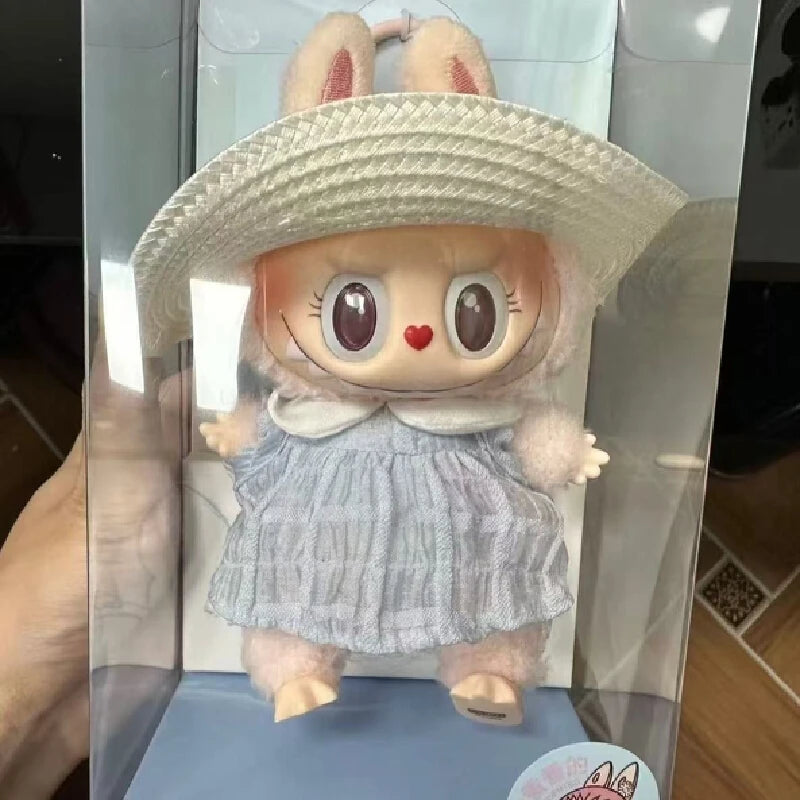 Labubu™ Sweetheart Doll – Mokoko 1st Gen Remastered Mini Plush Pendant | 17CM Vinyl Kawaii Collectible by Hot Toys