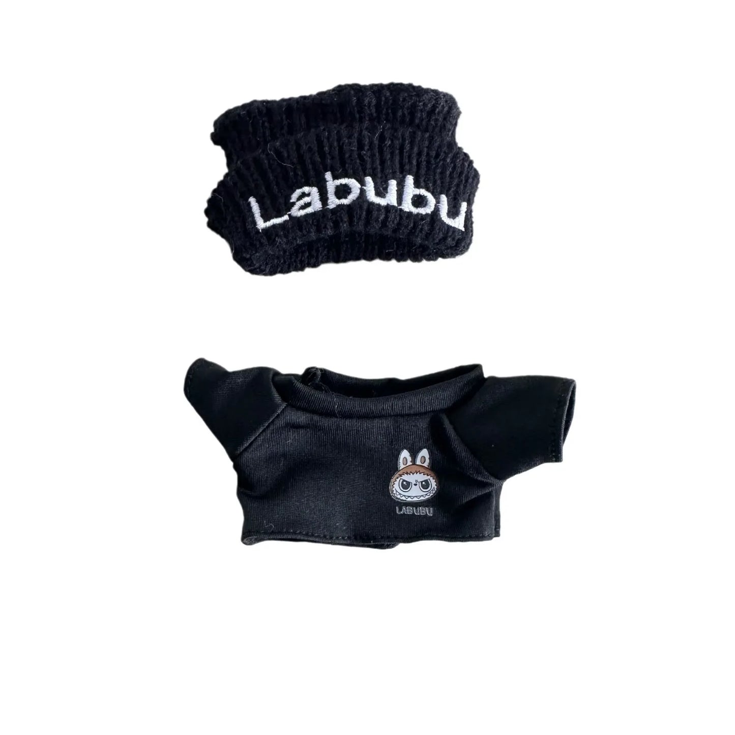 TinyTrend™ Labubu Doll Clothes Set – Fashion Outfit Accessories for 15–17cm BJD Dolls |
