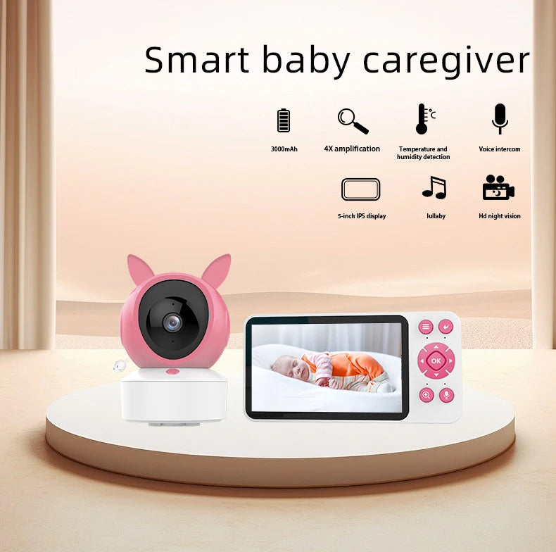 DANMINI™ 5-Inch HD Smart Baby Monitor (C8B)