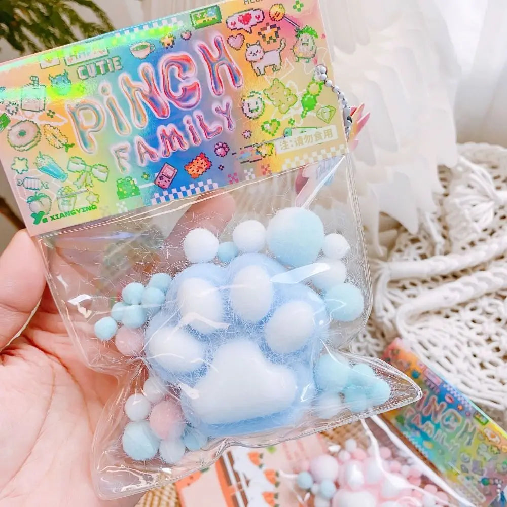 Mini Cat Paw Squeeze Toy