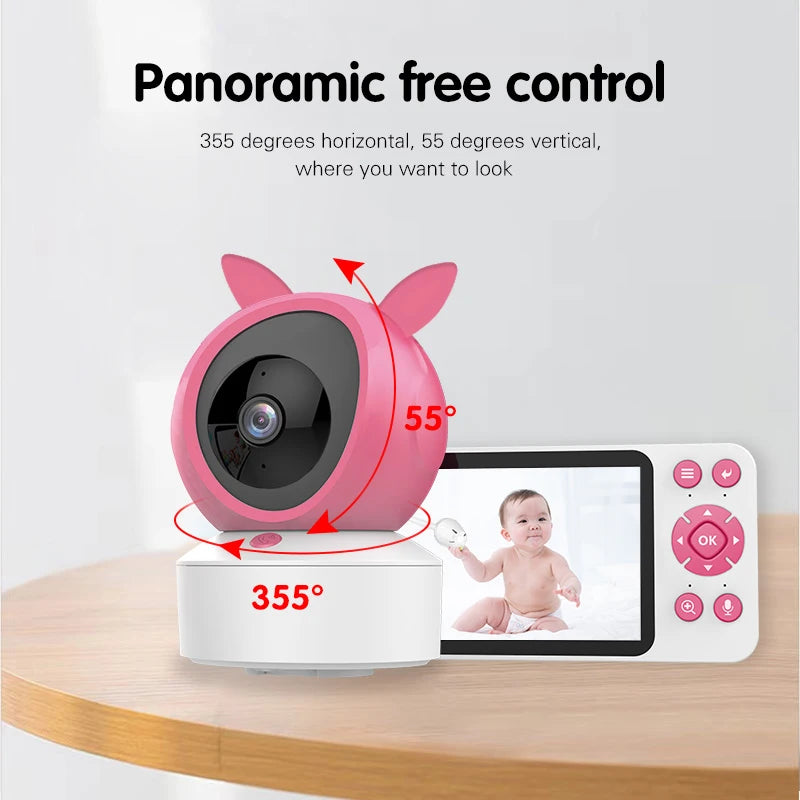 DANMINI™ 5-Inch HD Smart Baby Monitor (C8B)