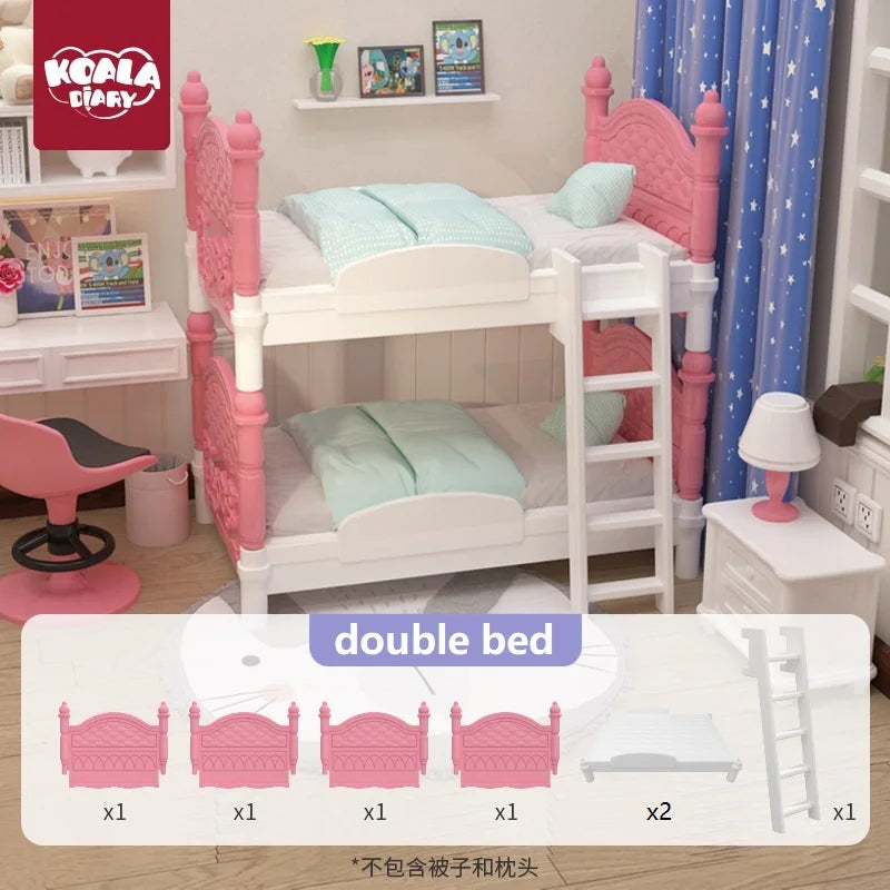 Miniature Dollhouse Furniture Set for Kids