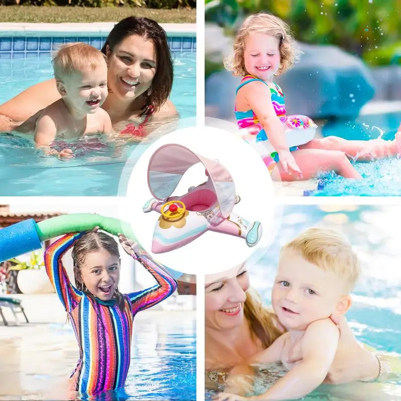 FloatEase™ Inflatable Swimming Ring – Safe & Durable Pool Float for Kids and Family Fun