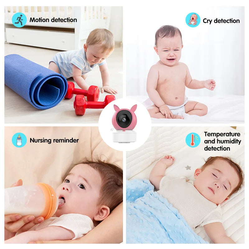 DANMINI™ 5-Inch HD Smart Baby Monitor (C8B)