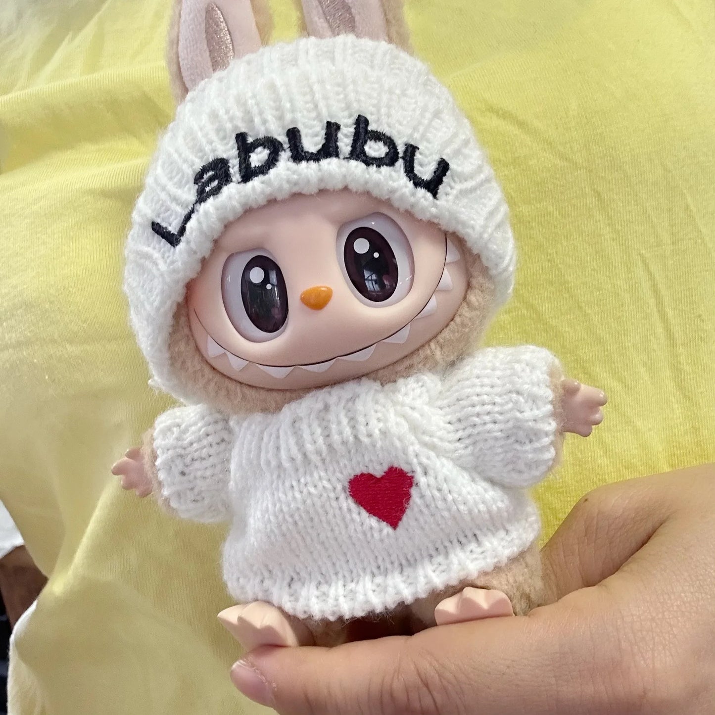 TinyTrend™ Labubu Doll Clothes Set – Fashion Outfit Accessories for 15–17cm BJD Dolls |