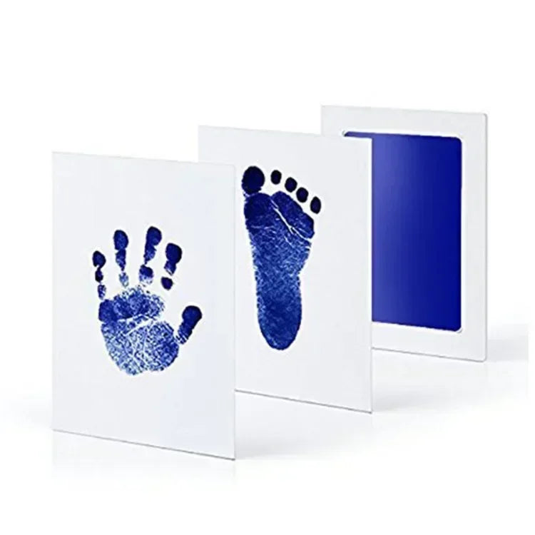 LittlePrints™ Baby Hand & Footprint Ink Pad Kit – Safe, Wash-Free, DIY Keepsake Memory Frame Gift