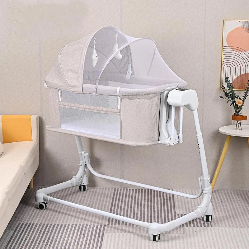 XMSJ™ Electric Rocking Baby Swing Bed