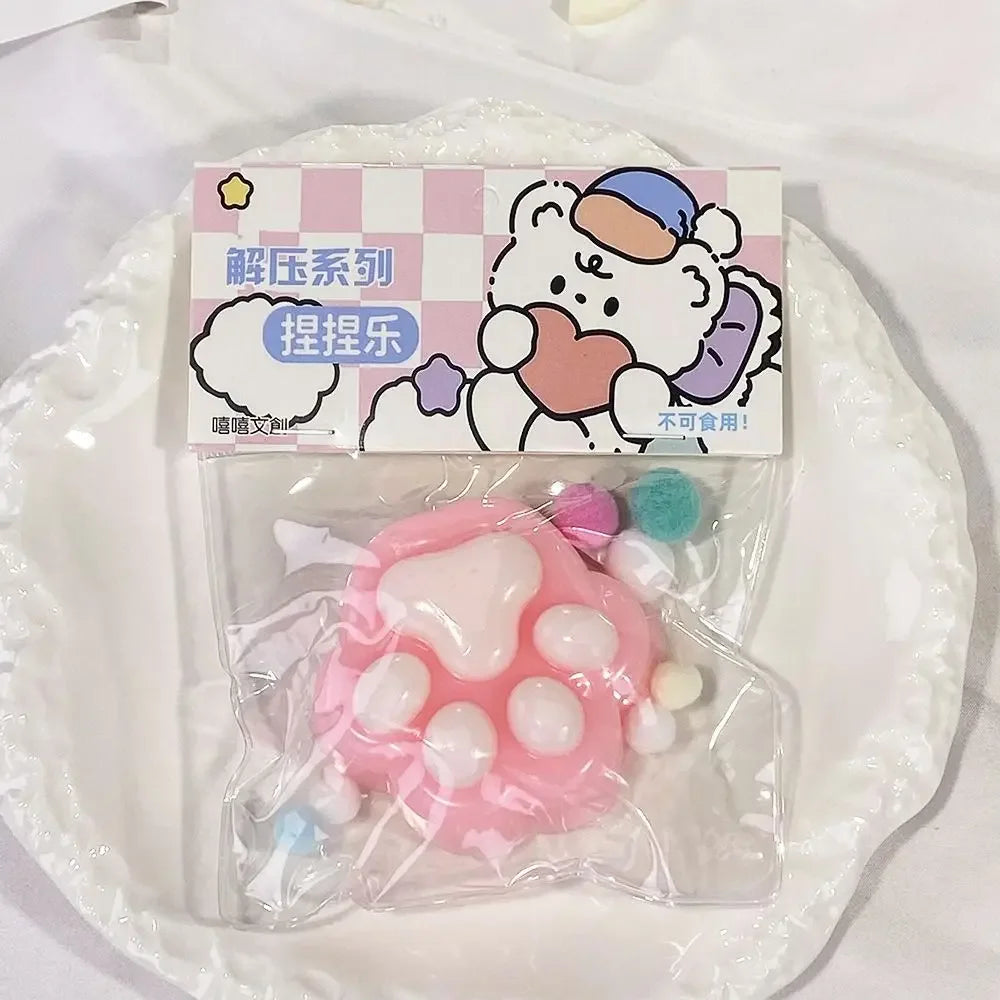 Mini Cat Paw Squeeze Toy