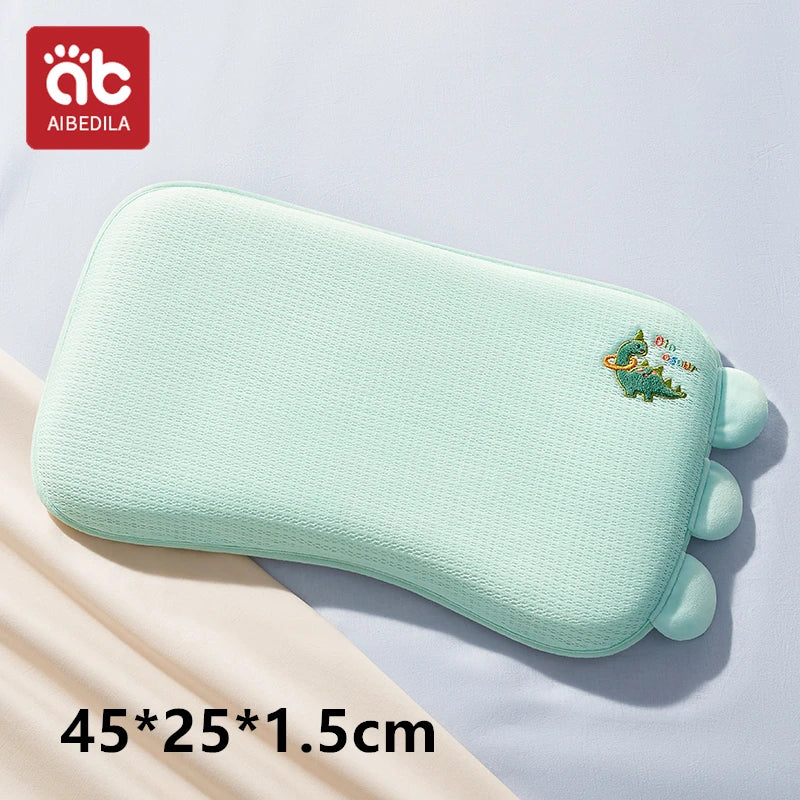 Baby Shaping Pillow – Cartoon Concave Headrest for Summer Comfort