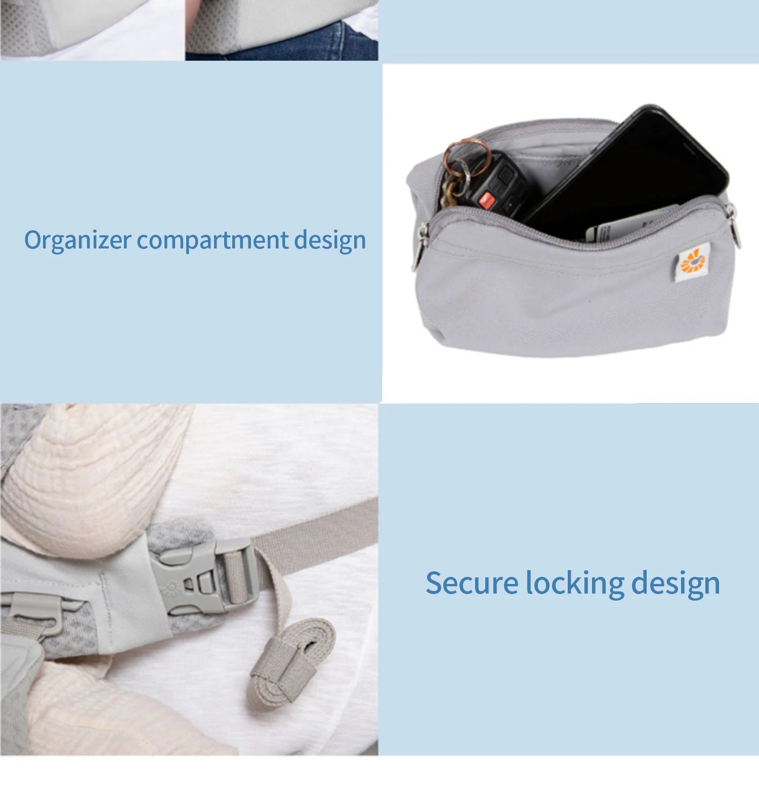 AeroFlow™ 360 Baby Carrier – All-Position Comfort from Newborn to Toddler