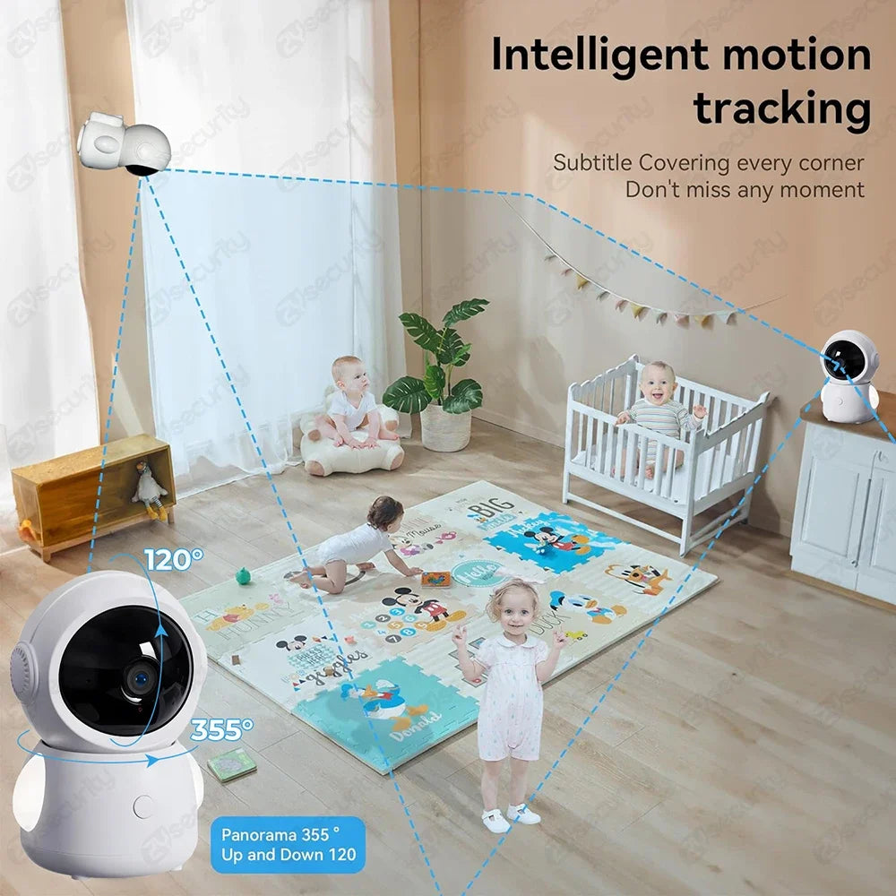 ZySecurity™ 2K 3MP Wireless Video Baby Monitor (ZY-MY06)