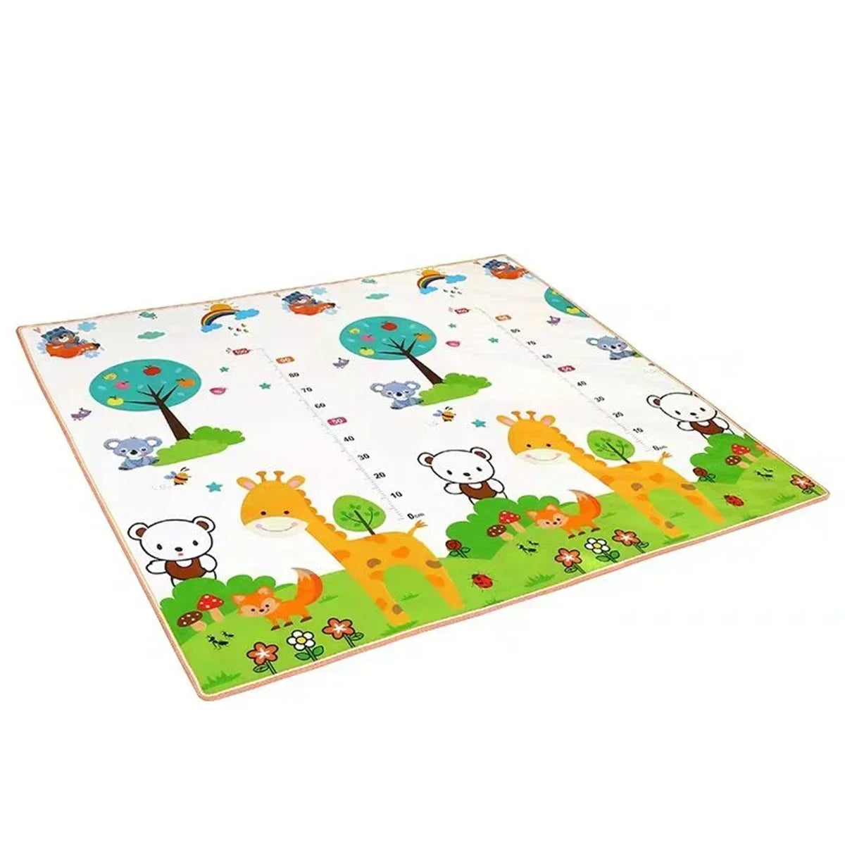 PlayNest™ Foldable Baby & Kids Play Mat – Soft, Educational, Double-Sided Foam Rug