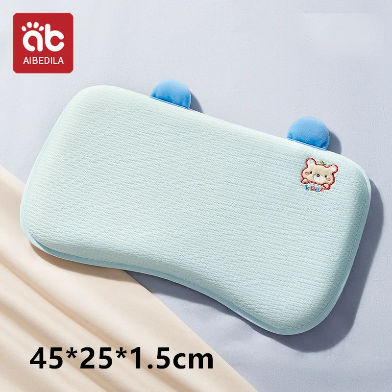 Baby Shaping Pillow – Cartoon Concave Headrest for Summer Comfort