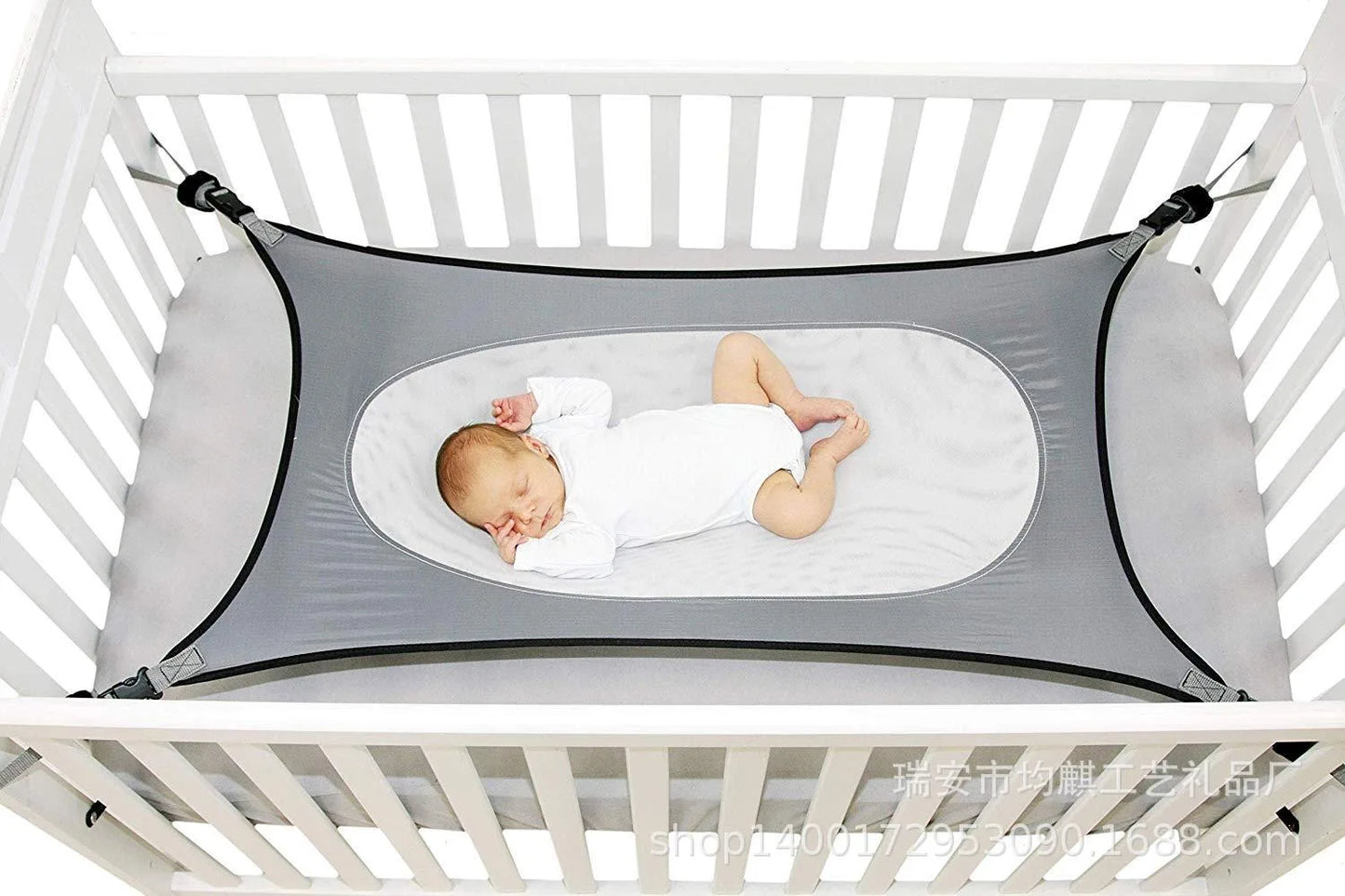 DreamNest™ Baby Hammock – Detachable Breathable Infant Crib Sleep Hammock