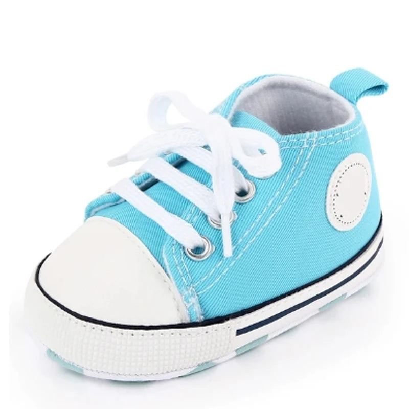 Newborn Baby Canvas Sneakers