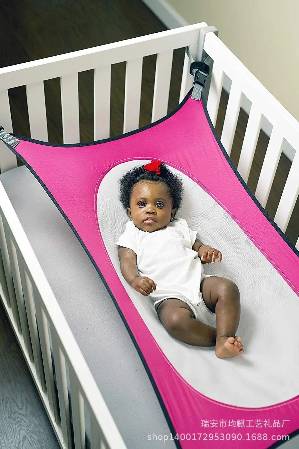 DreamNest™ Baby Hammock – Detachable Breathable Infant Crib Sleep Hammock