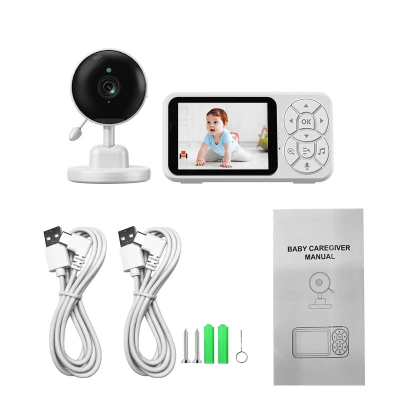 DANMINI™ 3.5" IPS Color Video Baby Monitor (C4L)