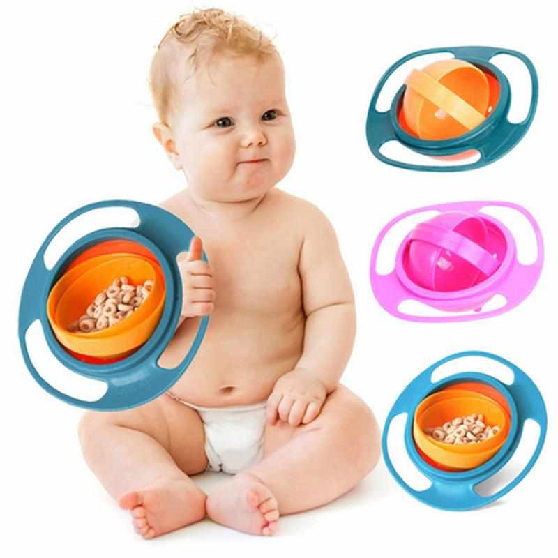 Anti-Spill Baby Gyro Bowl