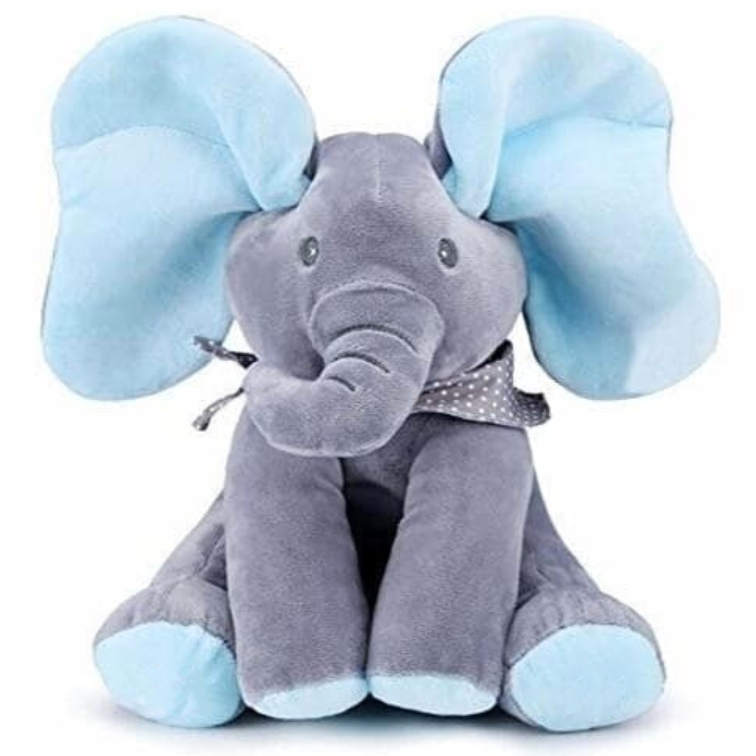 Peek-A-Boo Elephant Push Toy