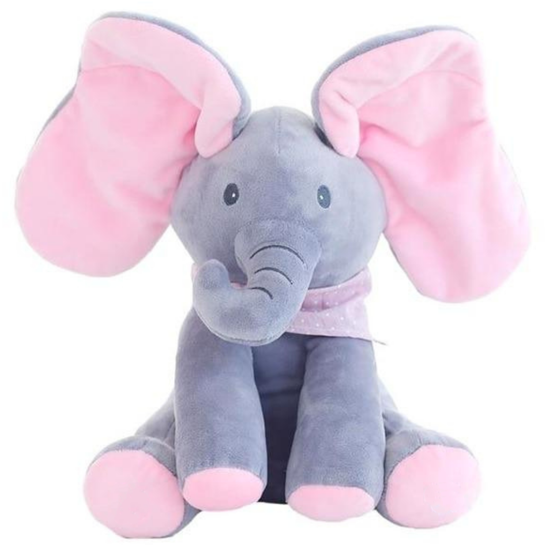 Peek-A-Boo Elephant Push Toy