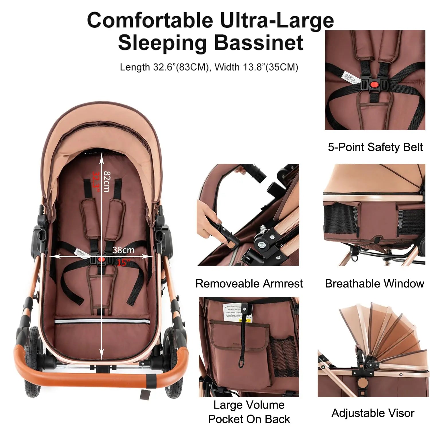 SteAnny™ FoldSafe ISOFIX Baby Travel System