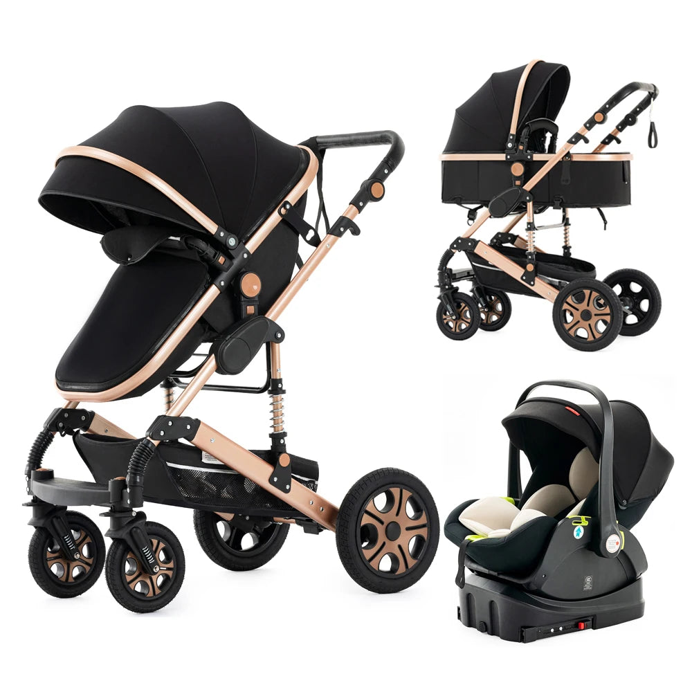 SteAnny™ FoldSafe ISOFIX Baby Travel System