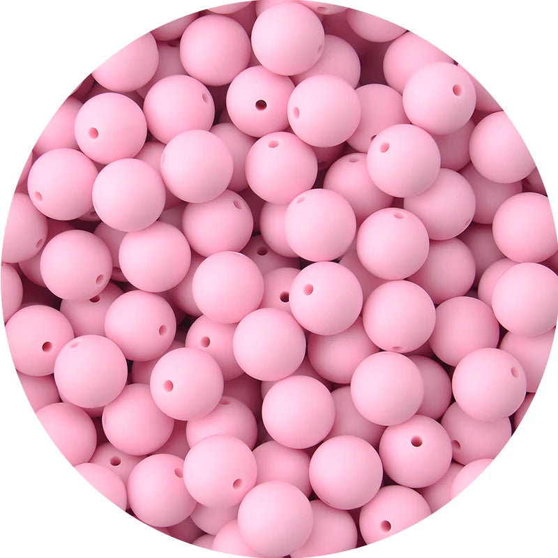 15mm Silicone Teething Beads