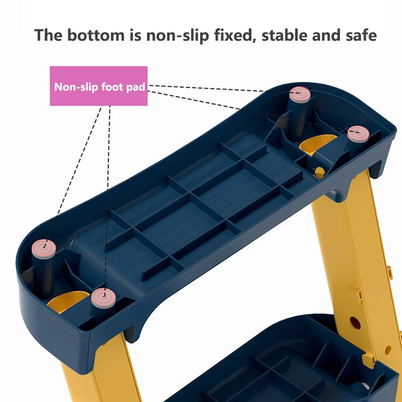 KinderPot™ Folding Baby Potty Training Seat with Step Stool Ladder – Portable Travel Toilet