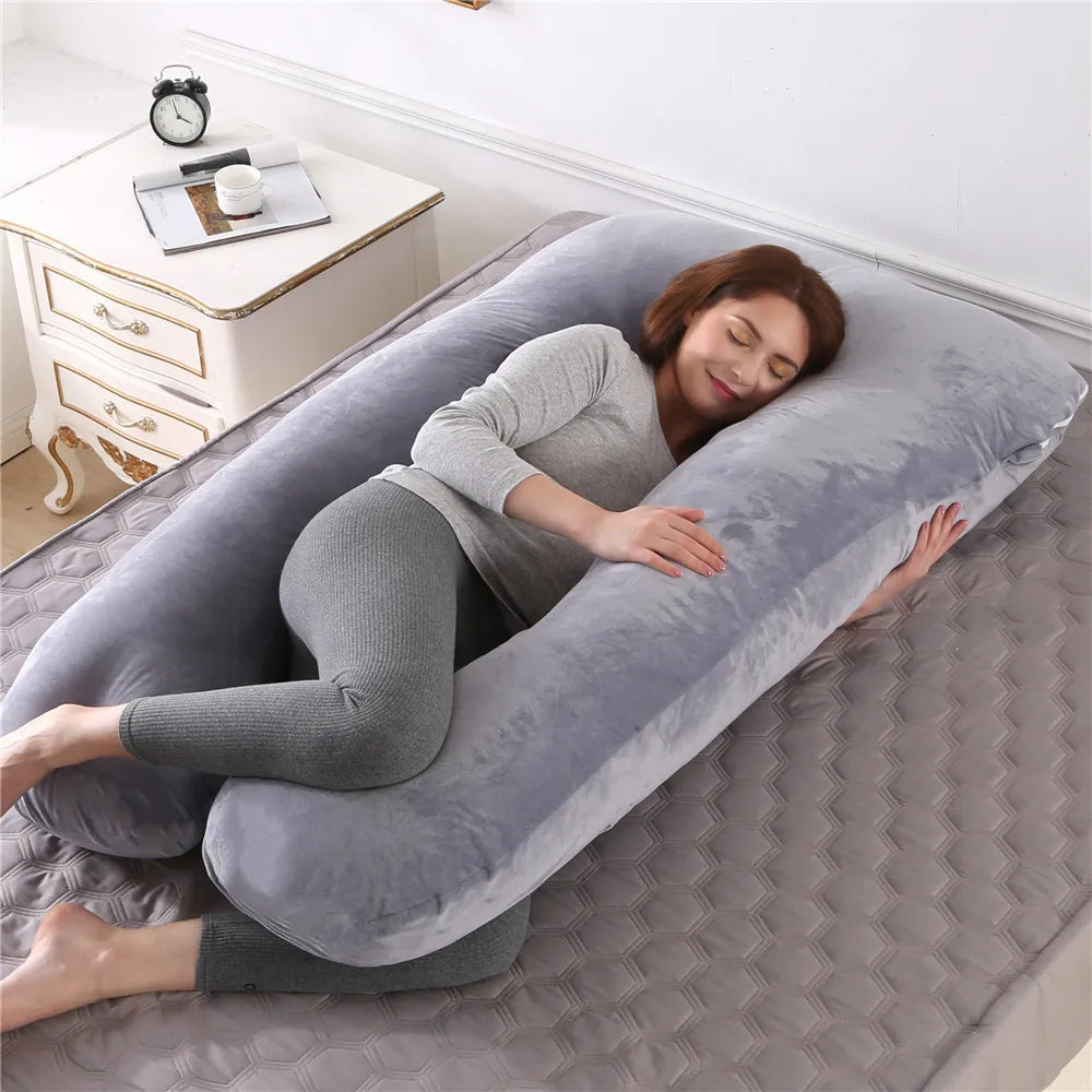 Full Body Pregnancy & Sleeping Support Pillow