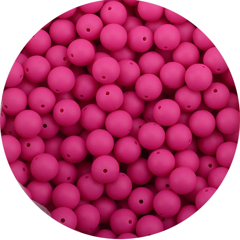 15mm Silicone Teething Beads