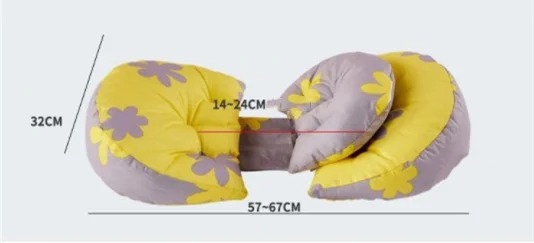 TM™ DreamNest U-Shaped Pregnancy Pillow