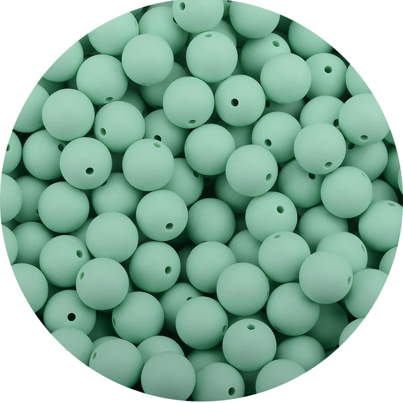 15mm Silicone Teething Beads