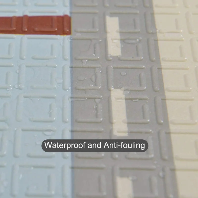 SafeNest™ Foldable Baby Play Mat – Non-Toxic XPE Foam, Reversible & Easy to Clean