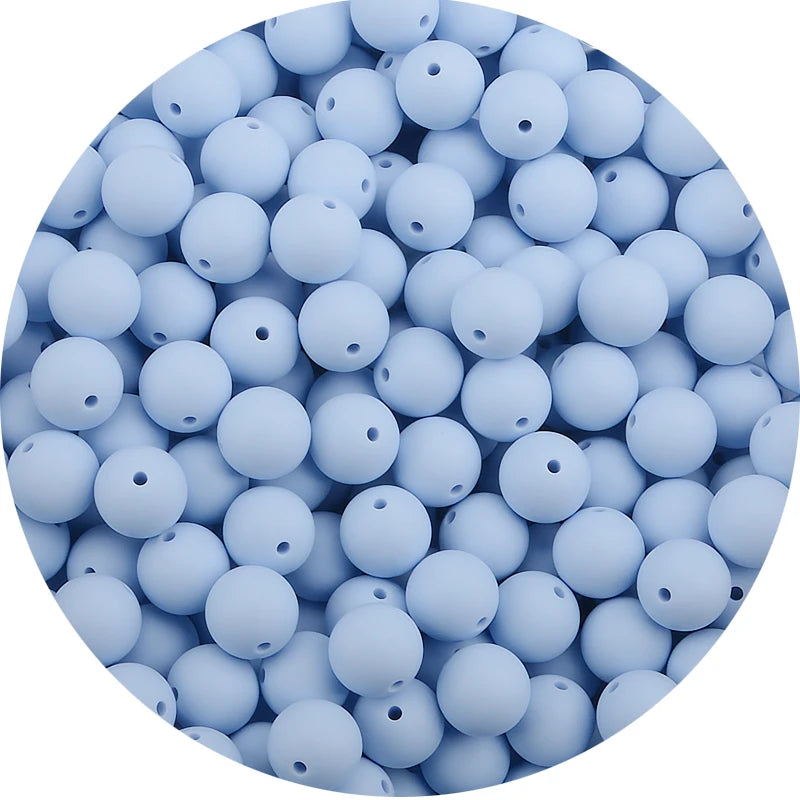 15mm Silicone Teething Beads