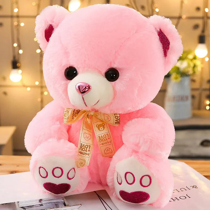 Pangcangshu™ Plush Bear Toy – Soft Stuffed Cotton Animal Doll | TV & Movie Character Inspired