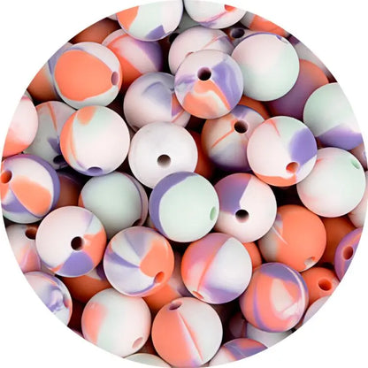 15mm Silicone Teething Beads