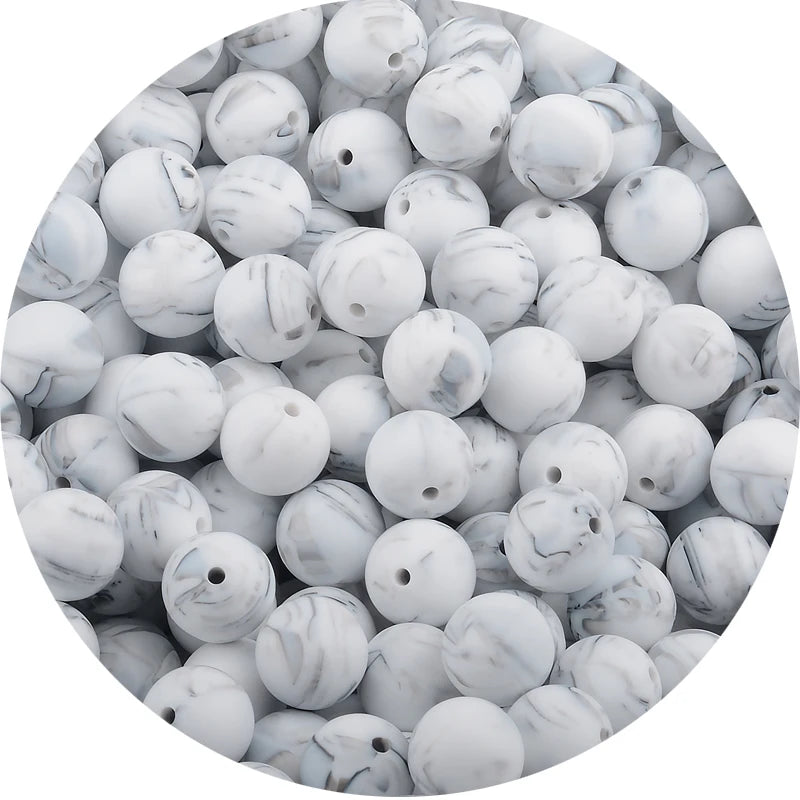 15mm Silicone Teething Beads