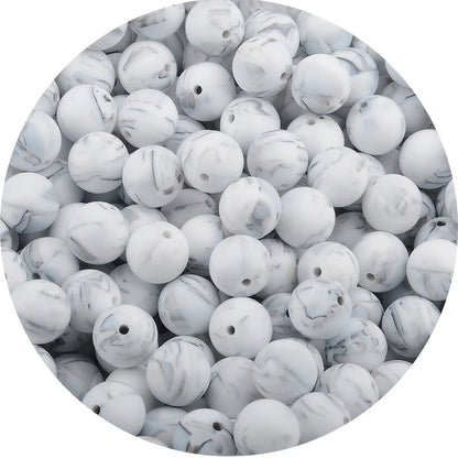 15mm Silicone Teething Beads