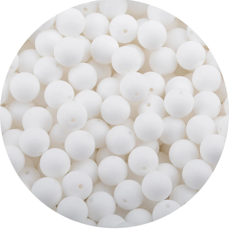 15mm Silicone Teething Beads