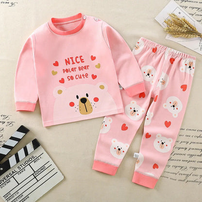 Kids Cotton Autumn Winter Clothing Set