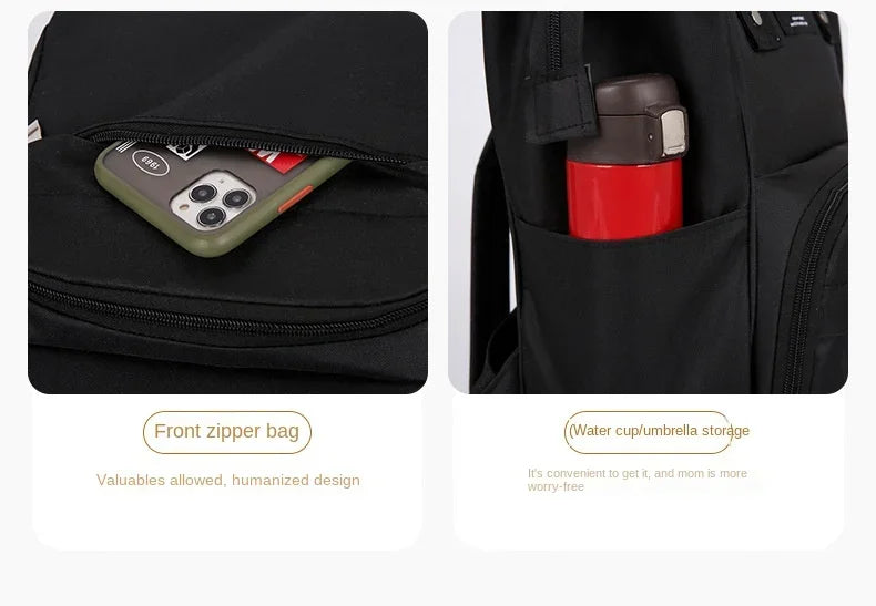 CarrySmart™ Waterproof Baby Diaper Backpack
