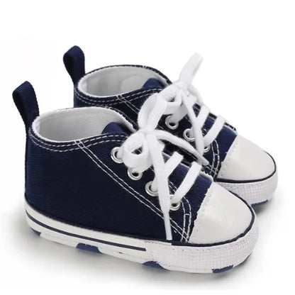 Newborn Baby Canvas Sneakers