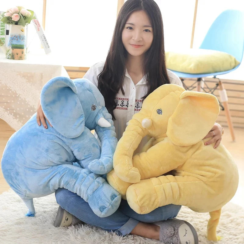 Baby Elephant Pillow Plush Stuffed Animal Toy