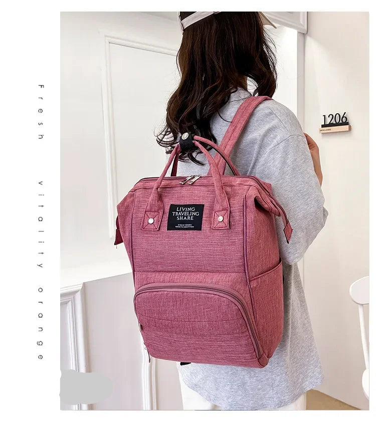 CarrySmart™ Waterproof Baby Diaper Backpack
