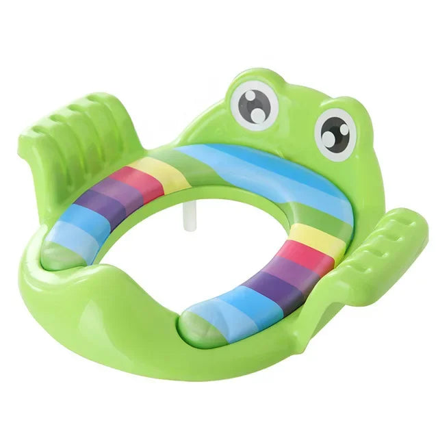 PottySteps™ 2-in-1 Kids Toilet Training Seat with Ladder – Adjustable, Cartoon Design, Comfortable & Safe