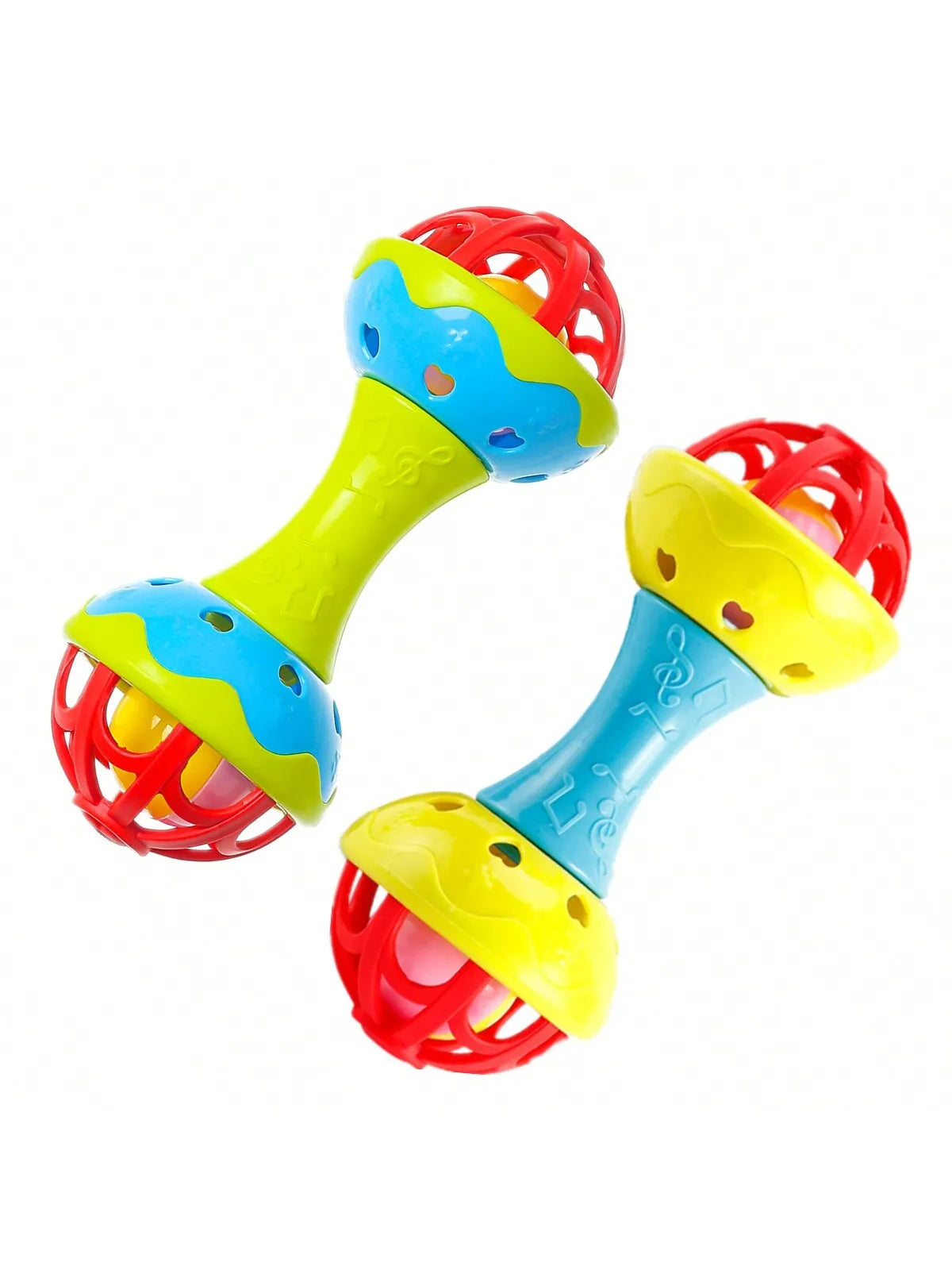 Toddler Double-Headed Hand Rattle