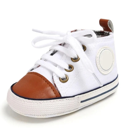 Newborn Baby Canvas Sneakers