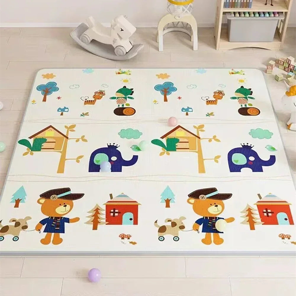 PlayNest™ Foldable Baby & Kids Play Mat