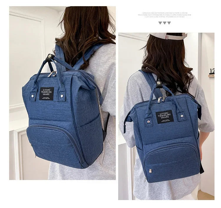 CarrySmart™ Waterproof Baby Diaper Backpack